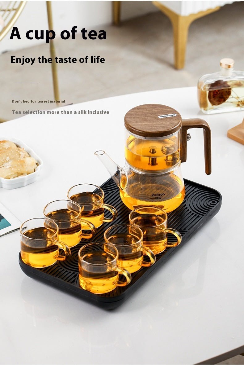 Household Thickened Borosilicate Magnetic Glass Type Elegant Cup - IVOIRART.COM