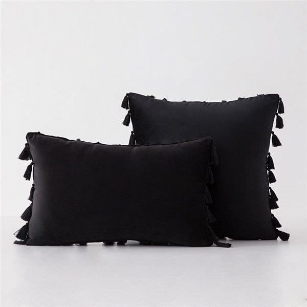 Housse de coussin de canapé en velours somptueux, élégance et confort - IVOIRART.COM