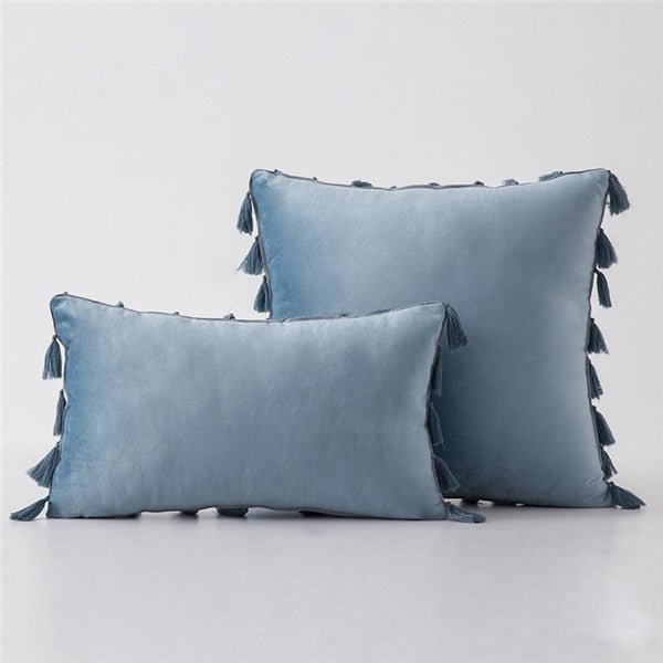 Housse de coussin de canapé en velours somptueux, élégance et confort - IVOIRART.COM