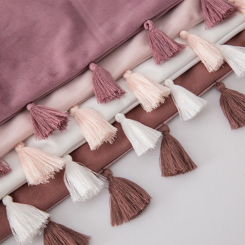 Housse de coussin de canapé en velours somptueux, élégance et confort - IVOIRART.COM