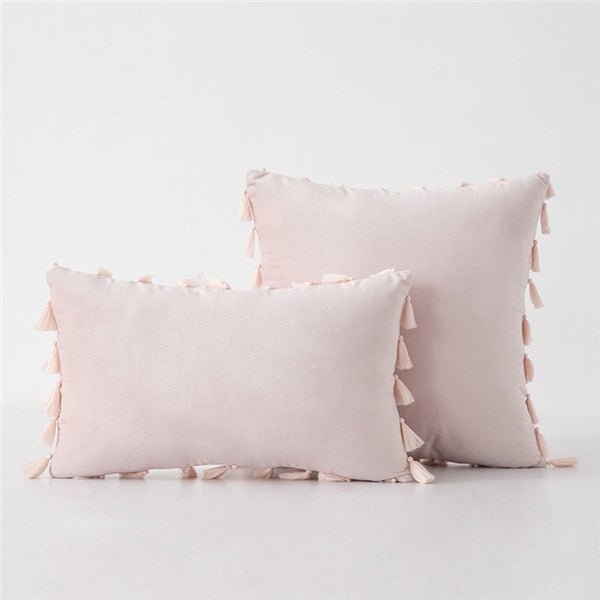 Housse de coussin de canapé en velours somptueux, élégance et confort - IVOIRART.COM