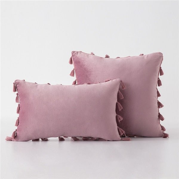 Housse de coussin de canapé en velours somptueux, élégance et confort - IVOIRART.COM