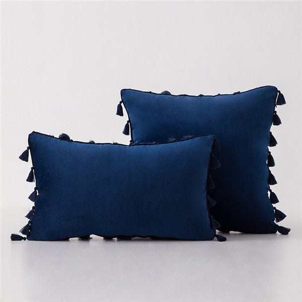 Housse de coussin de canapé en velours somptueux, élégance et confort - IVOIRART.COM