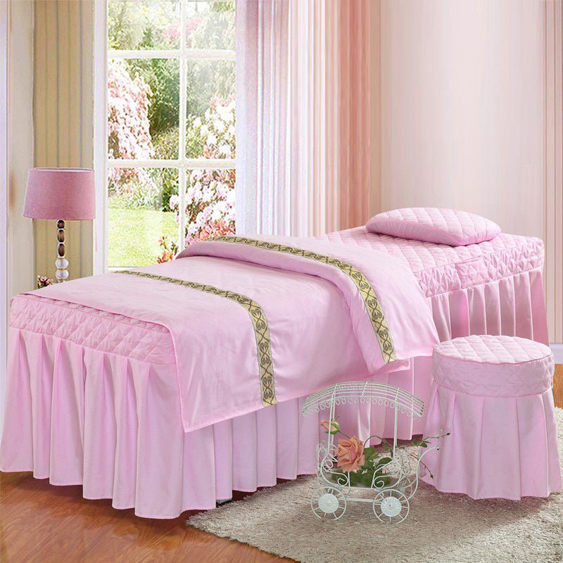 Housse de lit salon Beauté en coton 180x230 cm - Tissu sergé, style casual doux! - IVOIRART.COM