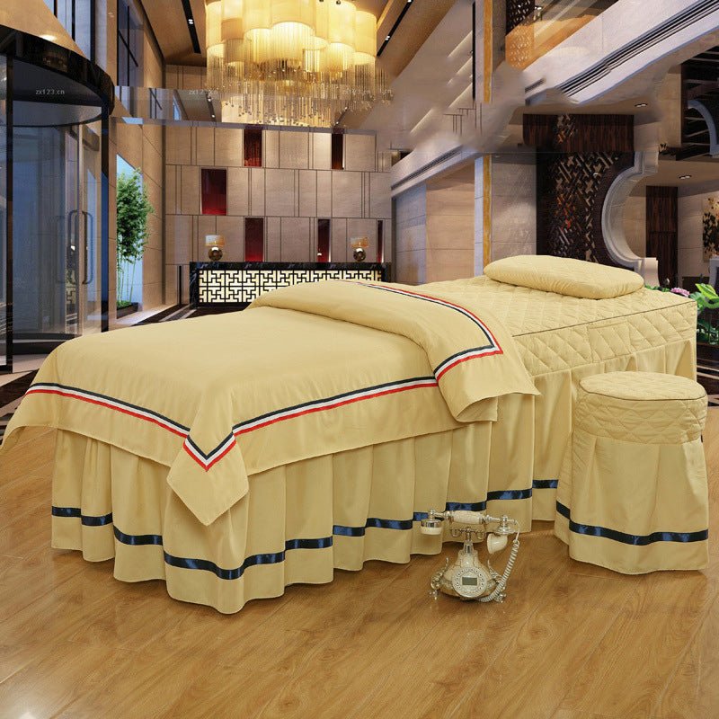 Housse de lit salon Beauté en coton 180x230 cm - Tissu sergé, style casual doux! - IVOIRART.COM