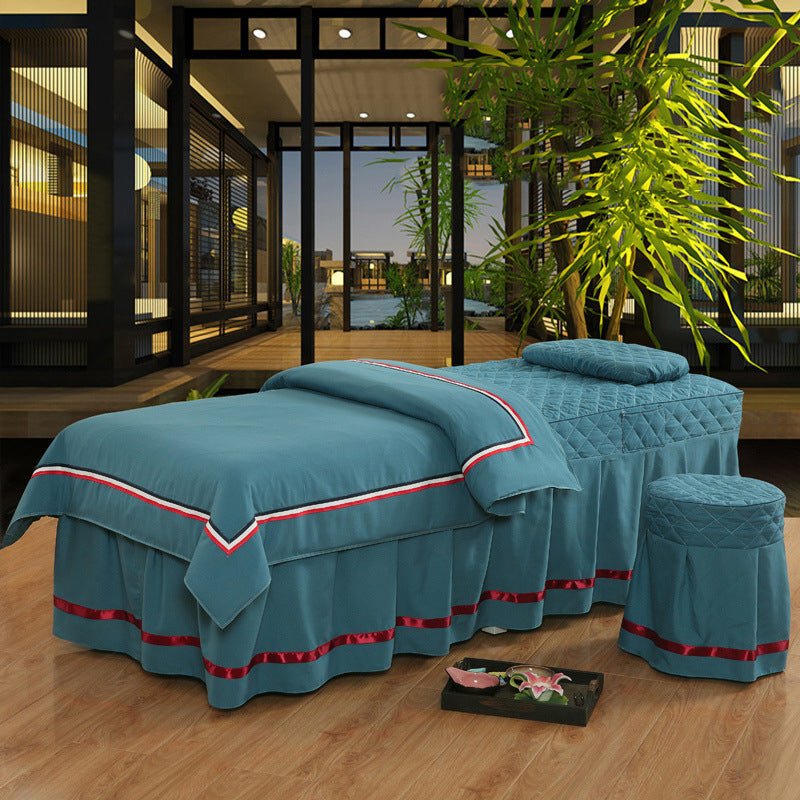 Housse de lit salon Beauté en coton 180x230 cm - Tissu sergé, style casual doux! - IVOIRART.COM