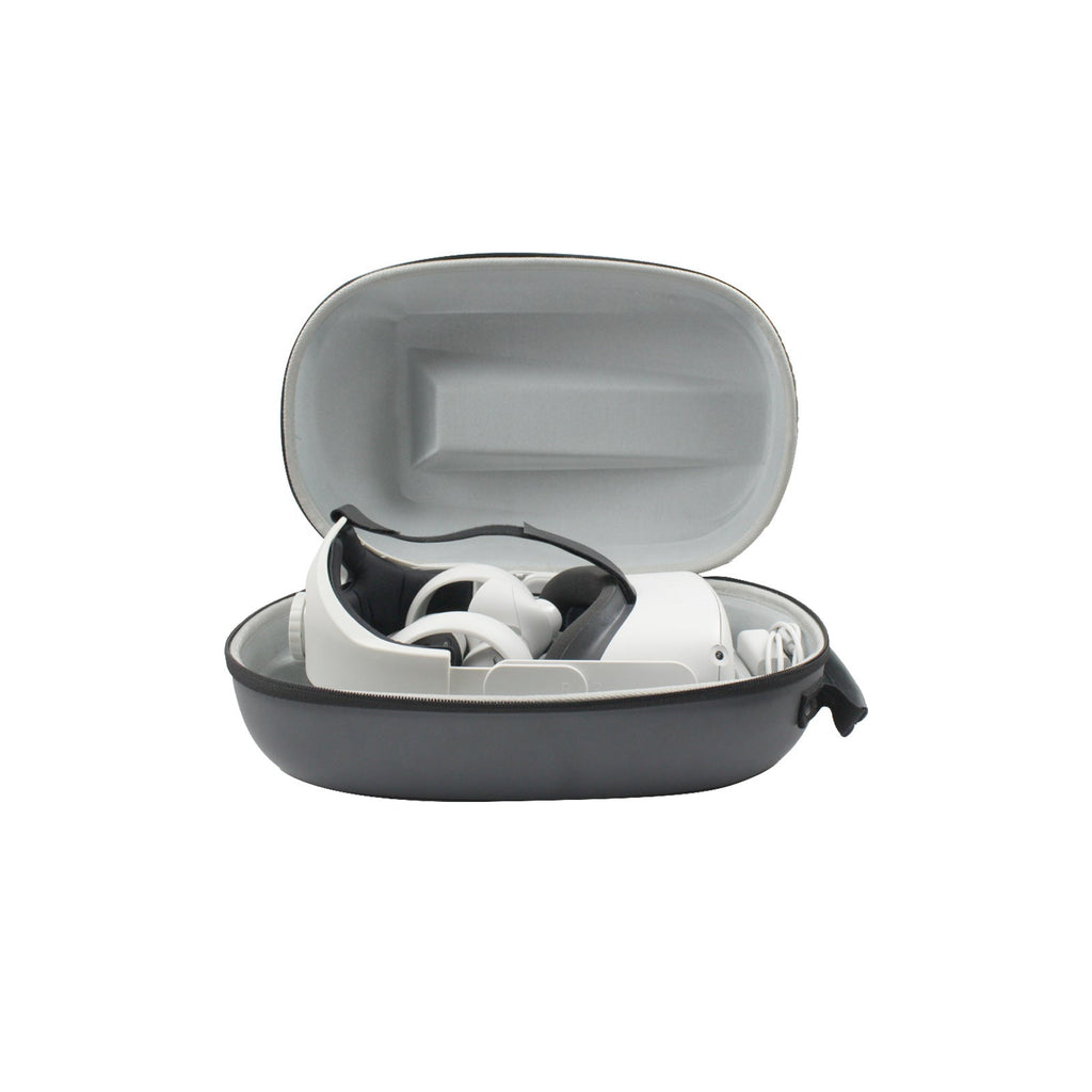 Housse de rangement Oculus Quest2, sac zippé gris spatial, portable et léger etui - IVOIRART.COM