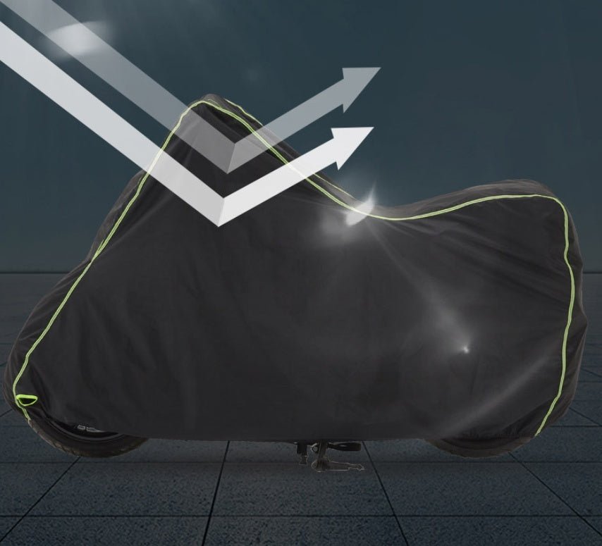 Housse épaisse et résistante pour moto – protection optimale contre intempéries - IVOIRART.COM