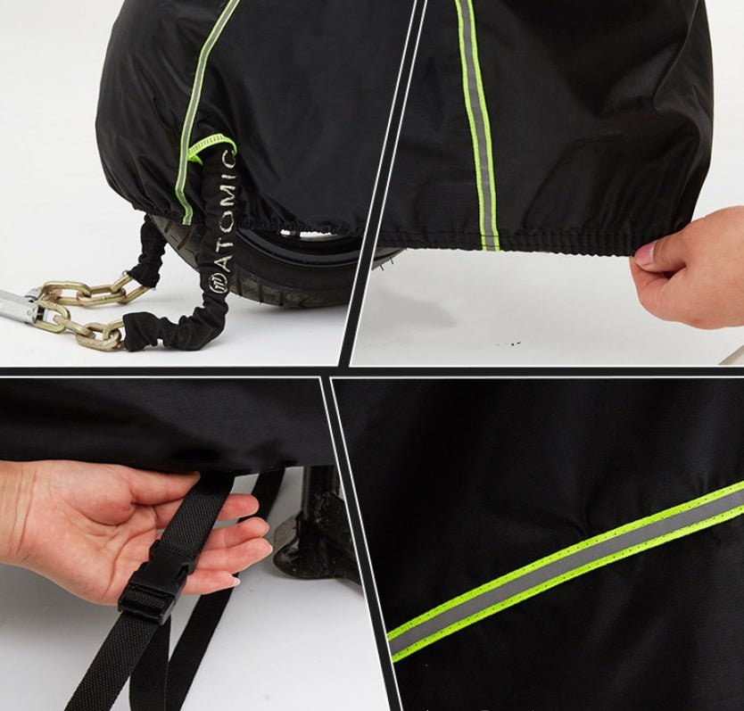 Housse épaisse et résistante pour moto – protection optimale contre intempéries - IVOIRART.COM