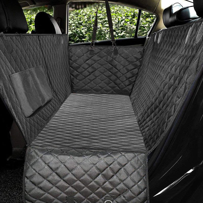 Housse Protectrice avec Maille pour Siège Arrière Voiture Chien, Sécurité Confort Voyage - IVOIRART.COM