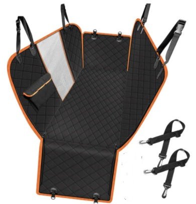 Housse Protectrice avec Maille pour Siège Arrière Voiture Chien, Sécurité Confort Voyage - IVOIRART.COM