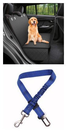 Housse Protectrice avec Maille pour Siège Arrière Voiture Chien, Sécurité Confort Voyage - IVOIRART.COM