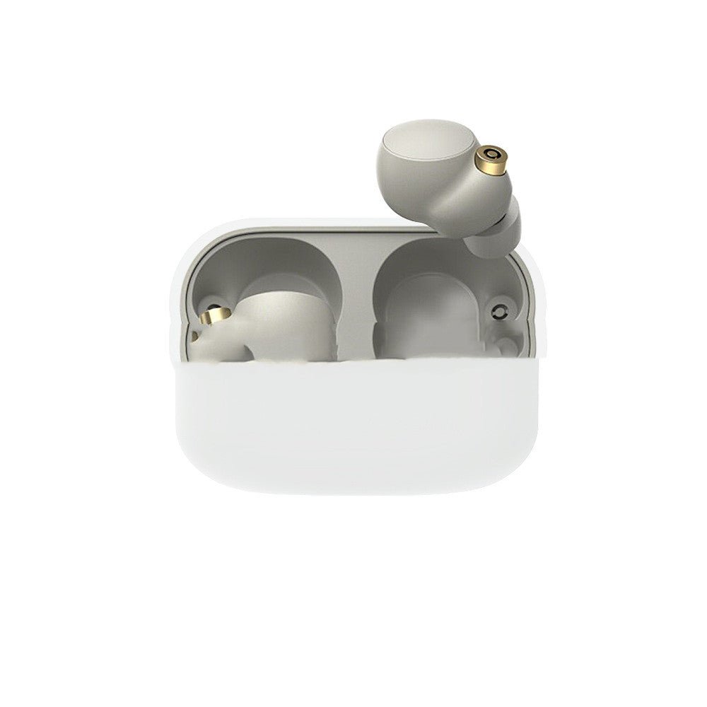 Housse silicone compatible WF-1000XM4 pour écouteurs Bluetooth, étui de stockage - IVOIRART.COM