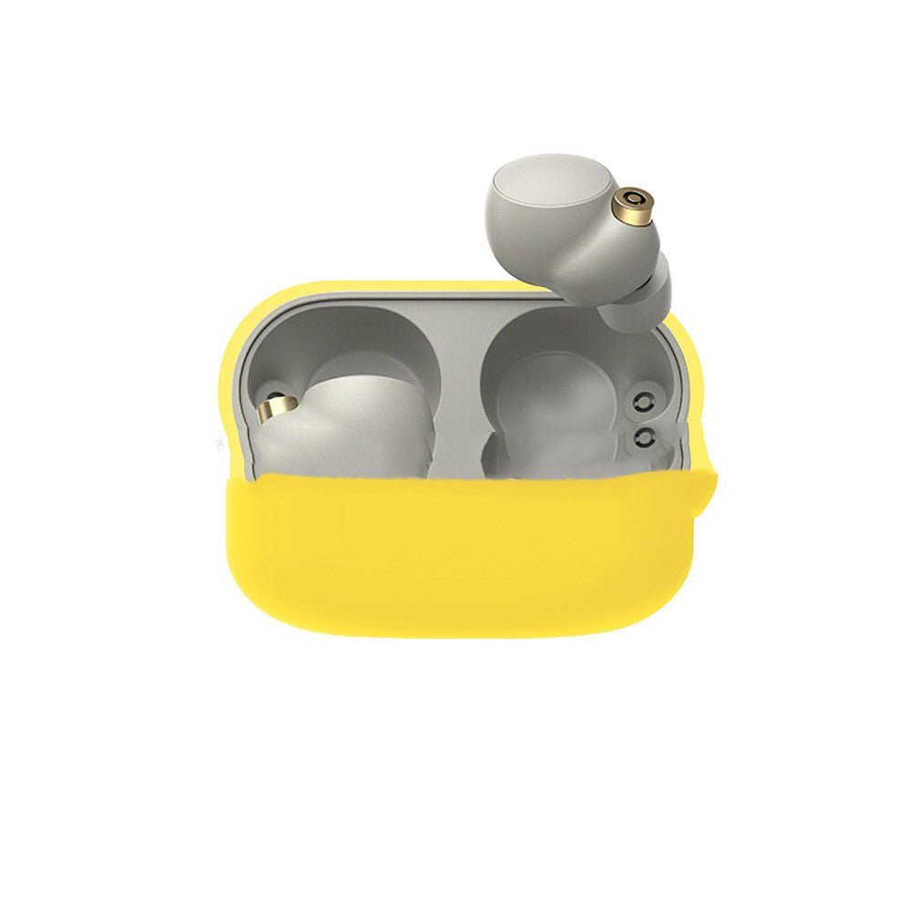 Housse silicone compatible WF-1000XM4 pour écouteurs Bluetooth, étui de stockage - IVOIRART.COM