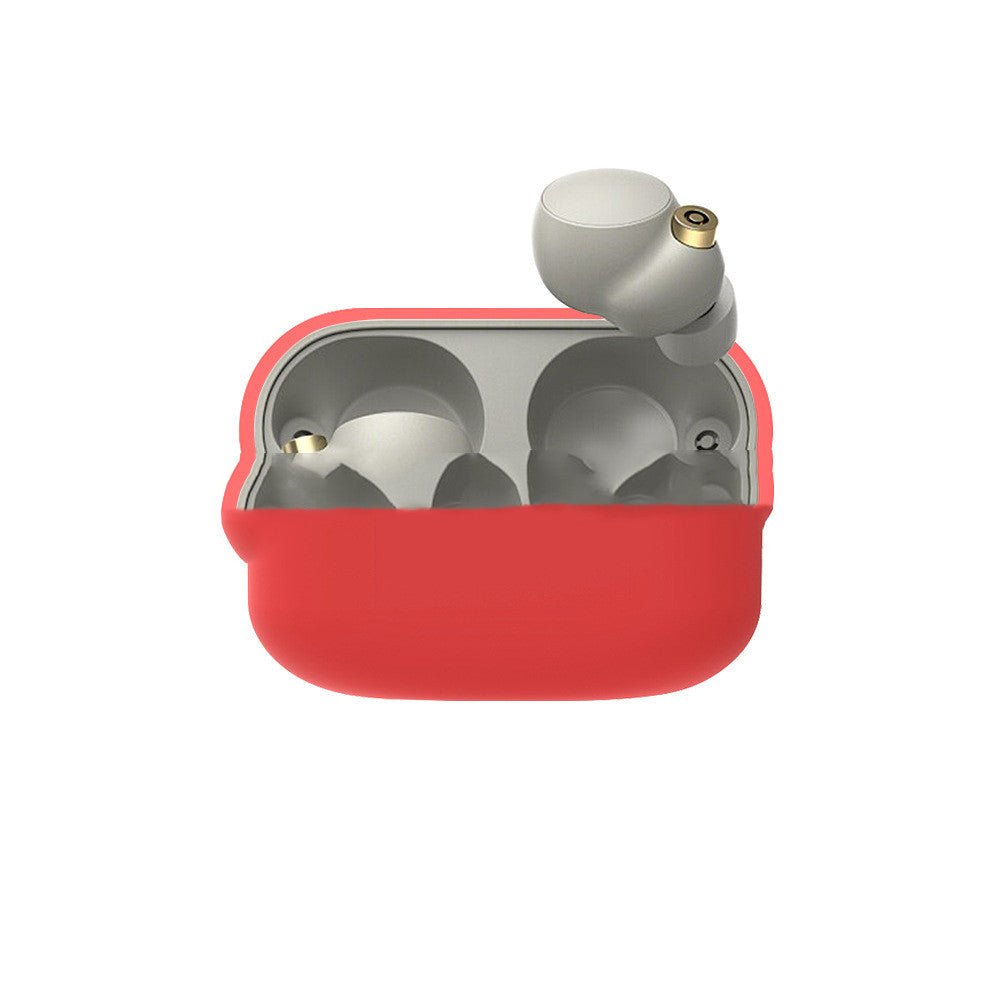 Housse silicone compatible WF-1000XM4 pour écouteurs Bluetooth, étui de stockage - IVOIRART.COM