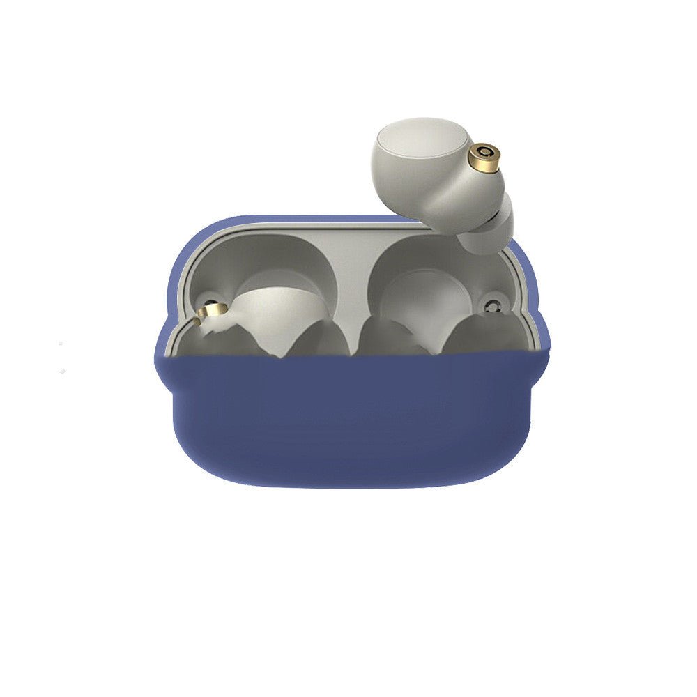 Housse silicone compatible WF-1000XM4 pour écouteurs Bluetooth, étui de stockage - IVOIRART.COM