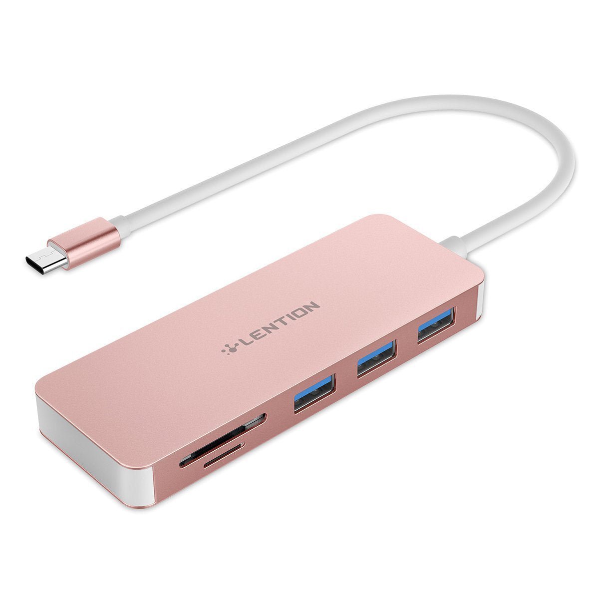Hub multifonction USB 3.0 avec lecteur de cartes SD et TF, 3 ports USB 3.0 - IVOIRART.COM