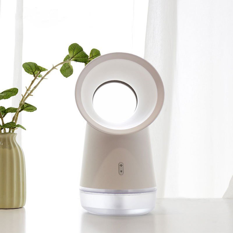 Humidificateur de Bureau Nouveau Ventilateur Sans Pale avec Fonction Brumisation - IVOIRART.COM