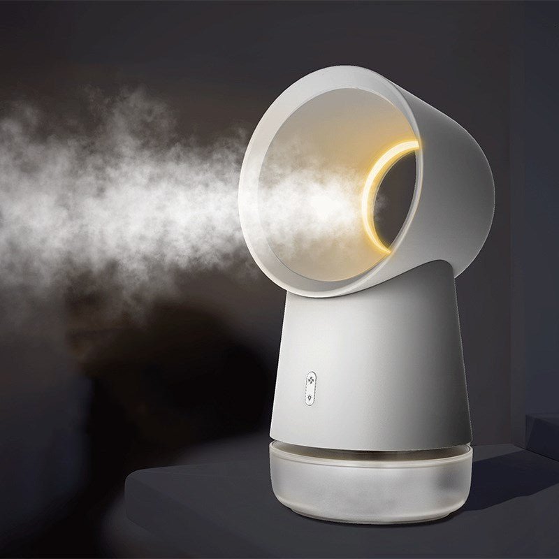 Humidificateur de Bureau Nouveau Ventilateur Sans Pale avec Fonction Brumisation - IVOIRART.COM