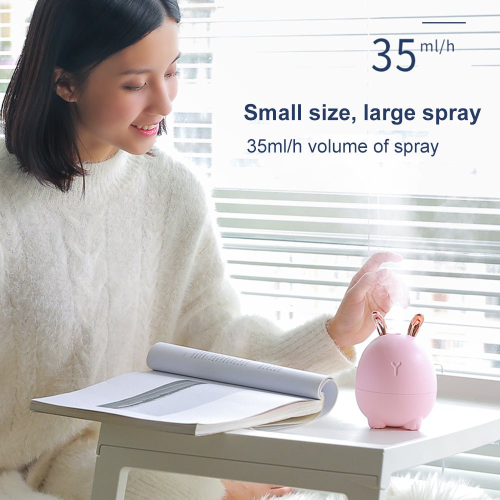 Humidificateur USB mignon en forme de cerf et lapin pour un air purifié - IVOIRART.COM