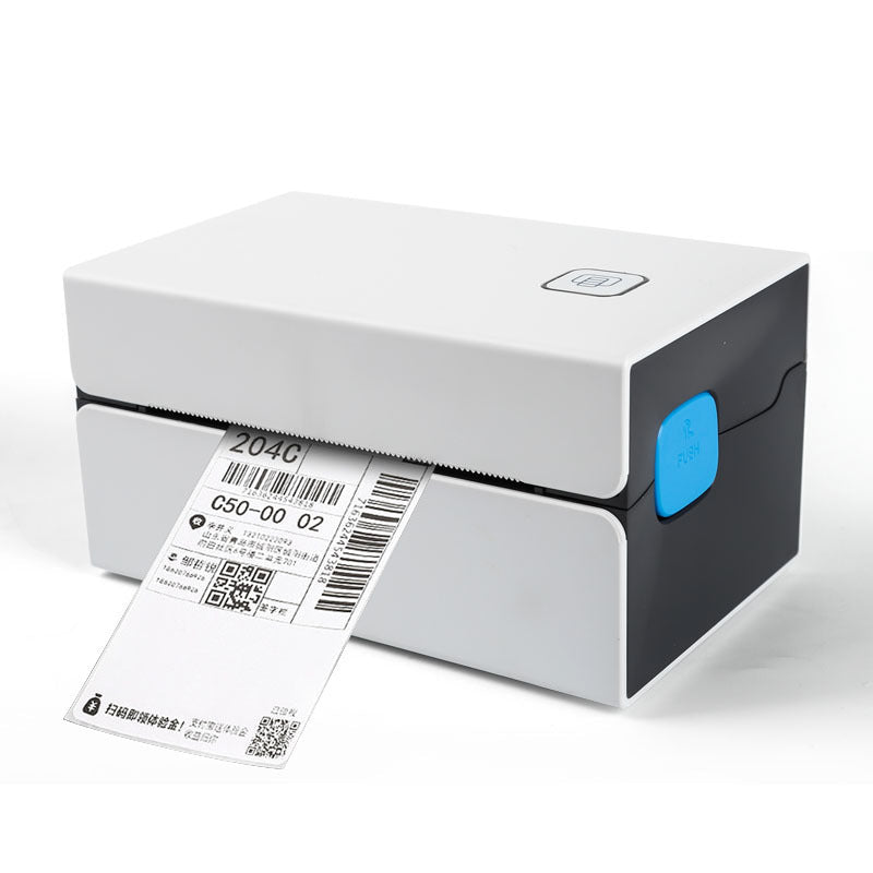 Imprimante Thermique Express à Feuille Faciale Unique avec Interface USB et Design Moderne Noir - IVOIRART.COM
