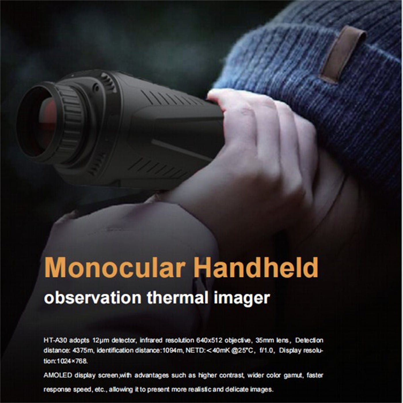 Infrared Monocular Handheld Thermal Imaging Telescope - IVOIRART.COM