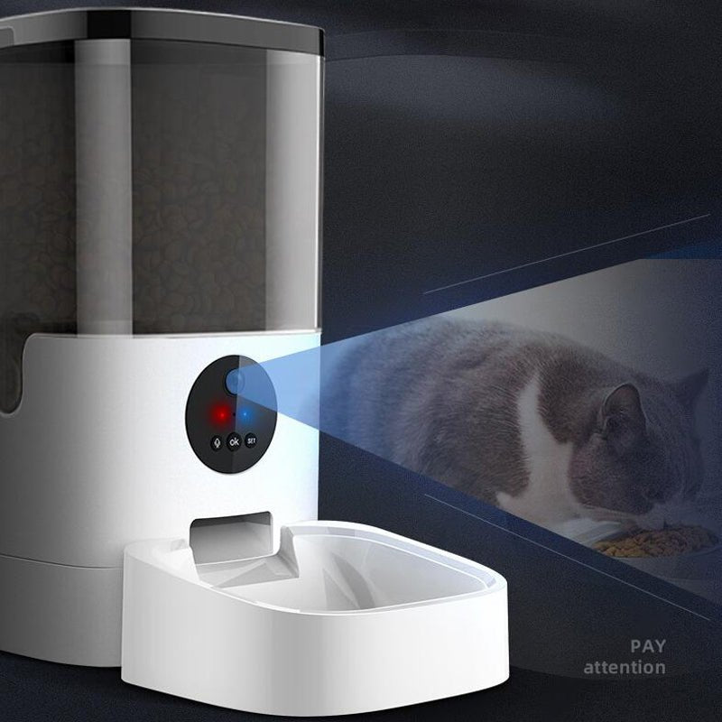 Intelligent Automatic Feeder For Pet Cats And Dogs - IVOIRART.COM