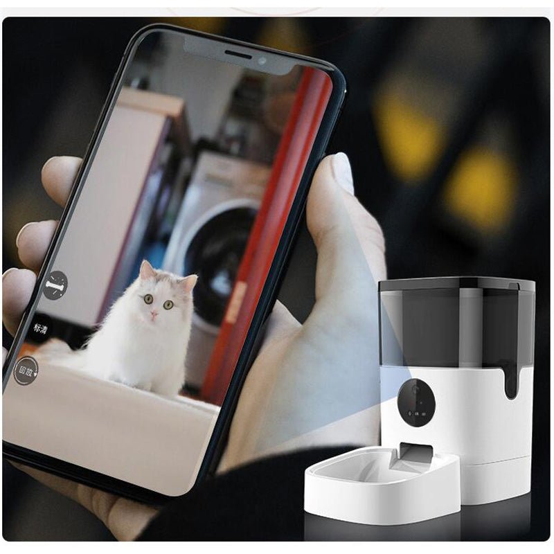 Intelligent Automatic Feeder For Pet Cats And Dogs - IVOIRART.COM