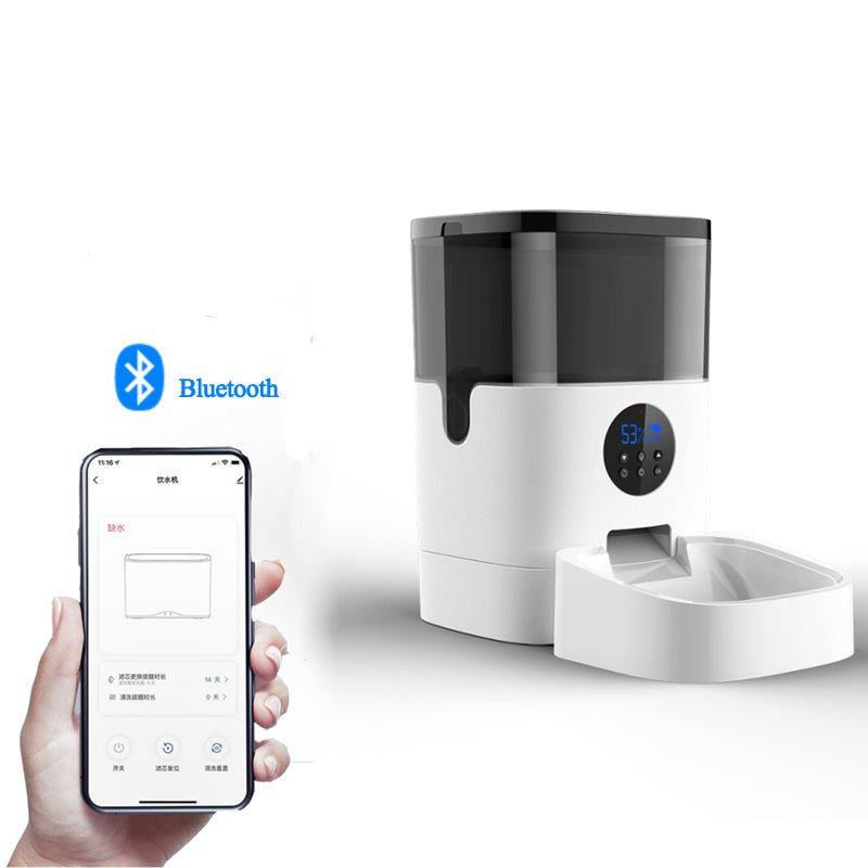 Intelligent Automatic Feeder For Pet Cats And Dogs - IVOIRART.COM