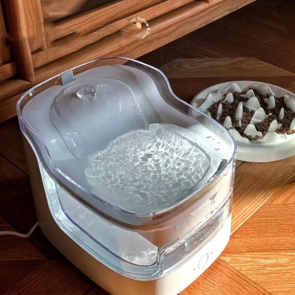 Intelligent Automatic Filtration Of Flowing Live Water Pet Water Dispenser - IVOIRART.COM