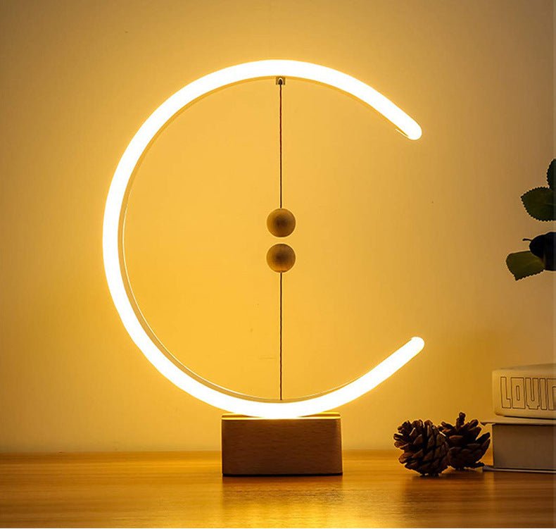 Intelligent Creative Desk Lamp Magnetic Suspension Balance - IVOIRART.COM