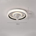 Intelligent Frequency Conversion Household Integrated Electric Fan Lamp - LED v2 - IVOIRART.COM