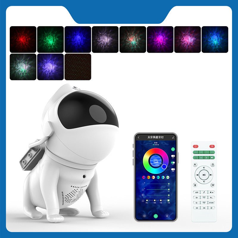 Intelligent Voice Star Projection Atmosphere Light Galaxy Projector - IVOIRART.COM
