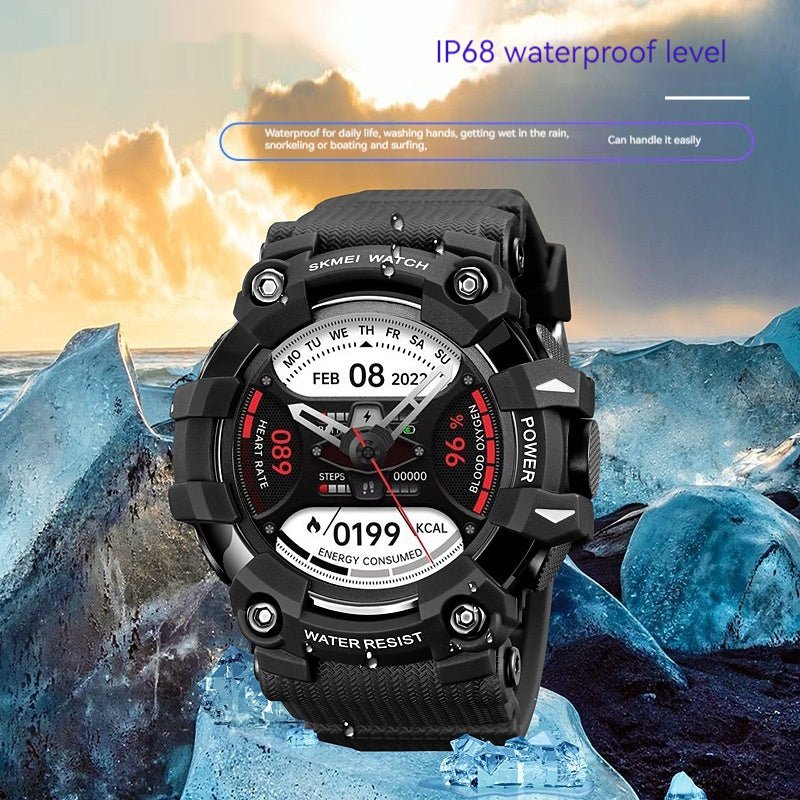 Intelligent Waterproof Student Double Luminous Men's Water-proof Watch - IVOIRART.COM