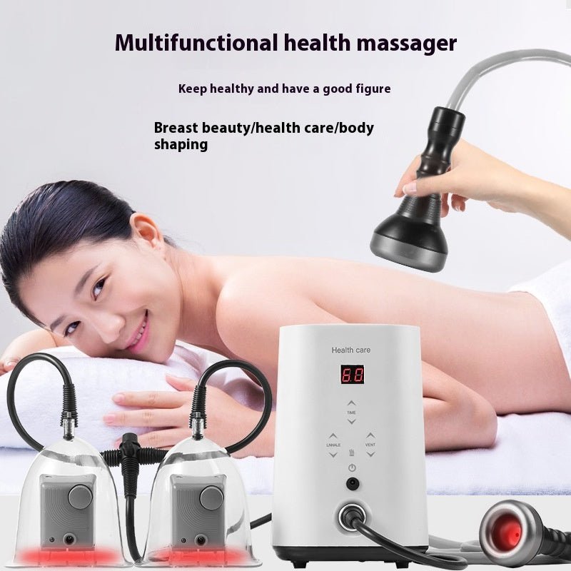 Internal Negative Pressure Health Care Scraping Cupping Electric Physiotherapy Instrument - IVOIRART.COM