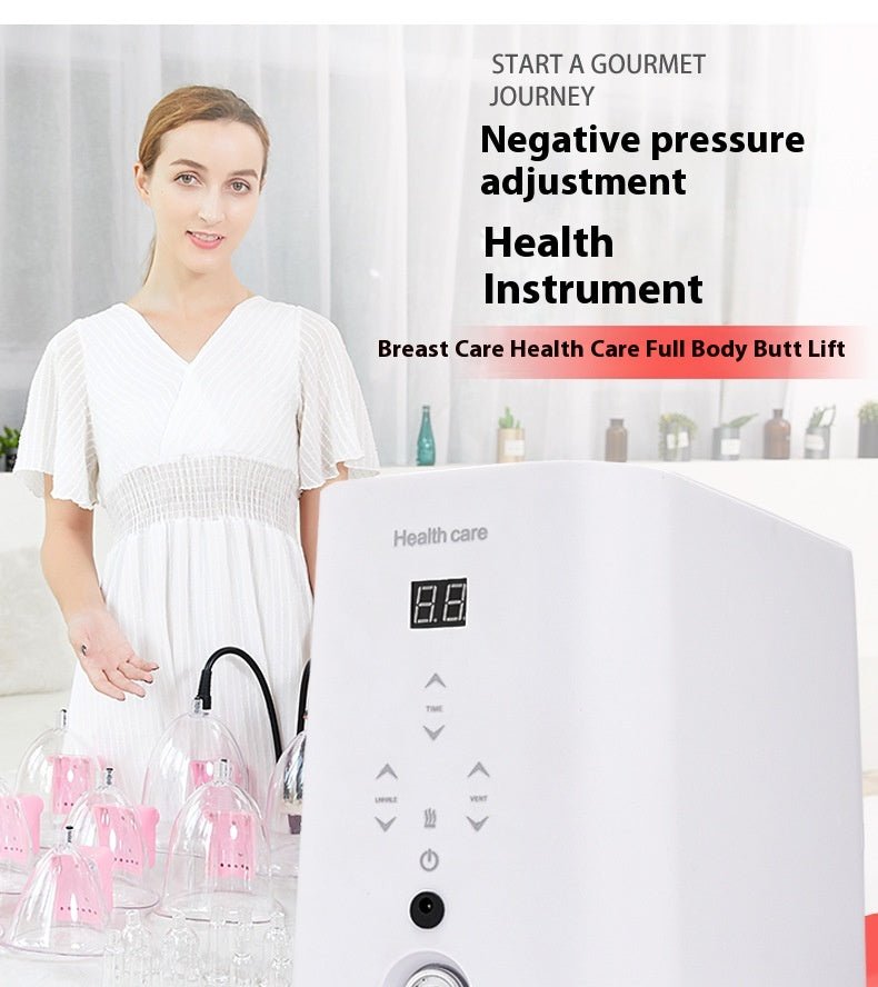 Internal Negative Pressure Health Care Scraping Cupping Electric Physiotherapy Instrument - IVOIRART.COM
