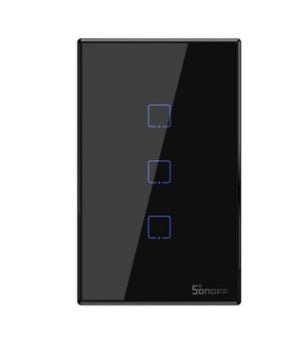 Interrupteur mural intelligent tactile en verre trempé 220-250 V 10 A 120 mm - IVOIRART.COM