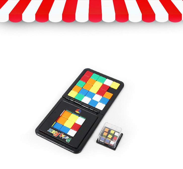 Jeu interactif parent - enfant Rubik's Cube coloré pour sport et compétition - IVOIRART.COM