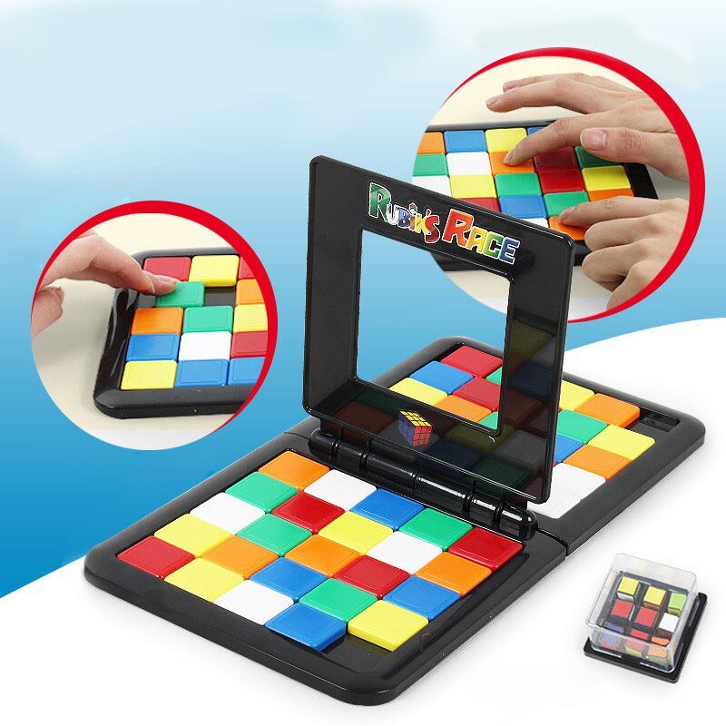 Jeu interactif parent - enfant Rubik's Cube coloré pour sport et compétition - IVOIRART.COM