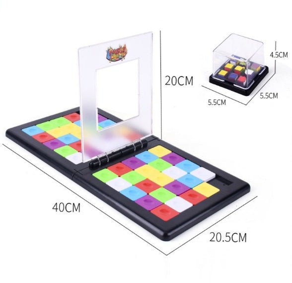 Jeu interactif parent - enfant Rubik's Cube coloré pour sport et compétition - IVOIRART.COM