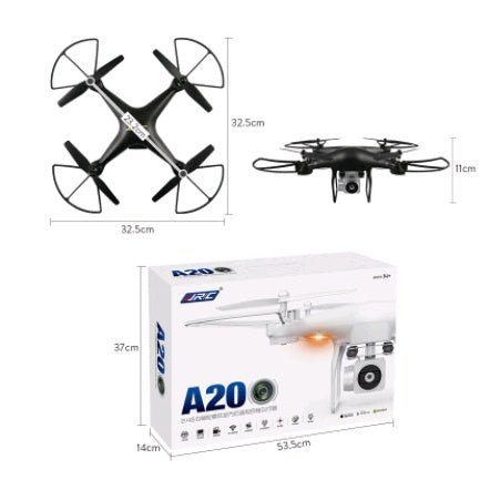 JJRC A20 Drone quadricoptère télécommande WiFi carte aérienne longue autonomieHD - IVOIRART.COM