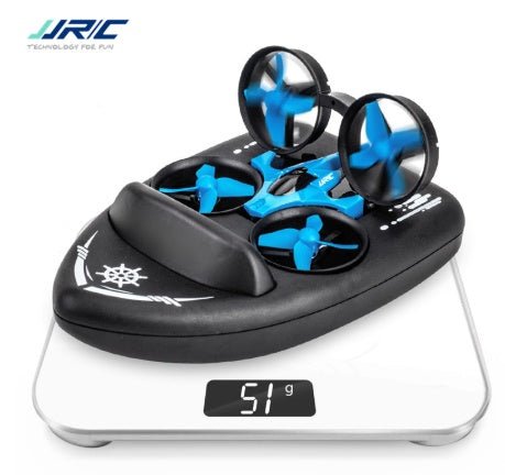 JJRC H36F Terzetto 1/20 2.4G Drone RC 3-en-1 Avion Voiture Bateau Quadcopter RTR! - IVOIRART.COM