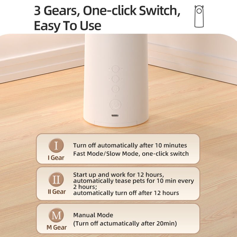 Jouet automatique électrique à infrarouge pour chat, stimulation garantie - IVOIRART.COM