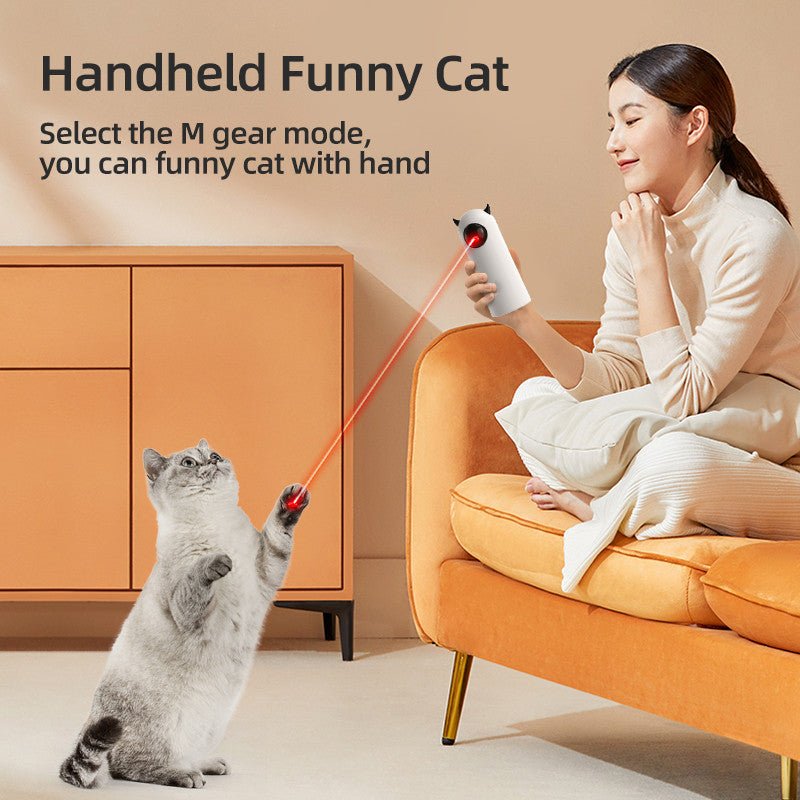 Jouet automatique électrique à infrarouge pour chat, stimulation garantie - IVOIRART.COM