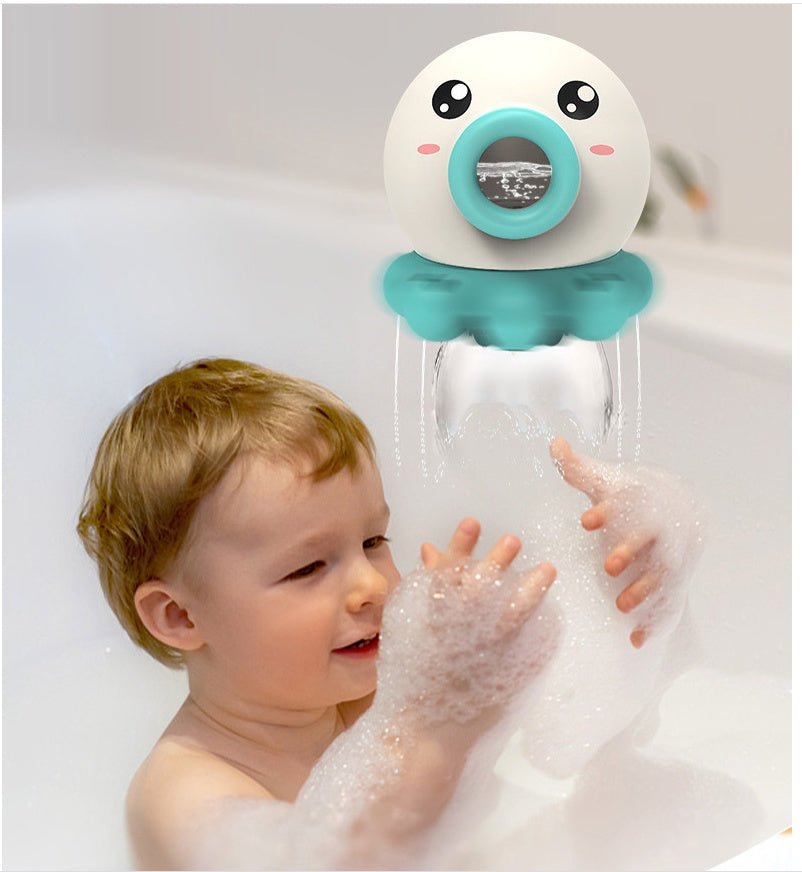Jouet de Bain Pieuvre Fontaine avec Jet d'Eau Rotatif, Jouet Douche, Arroseur Estival en Plage pour Enfants - IVOIRART.COM
