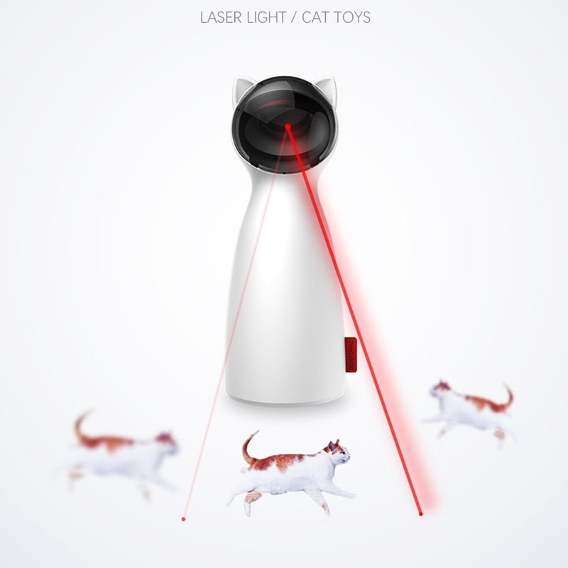 Jouet Laser LED Automatique Créatif pour Chat - Exercice et Divertissement Intelligent - IVOIRART.COM