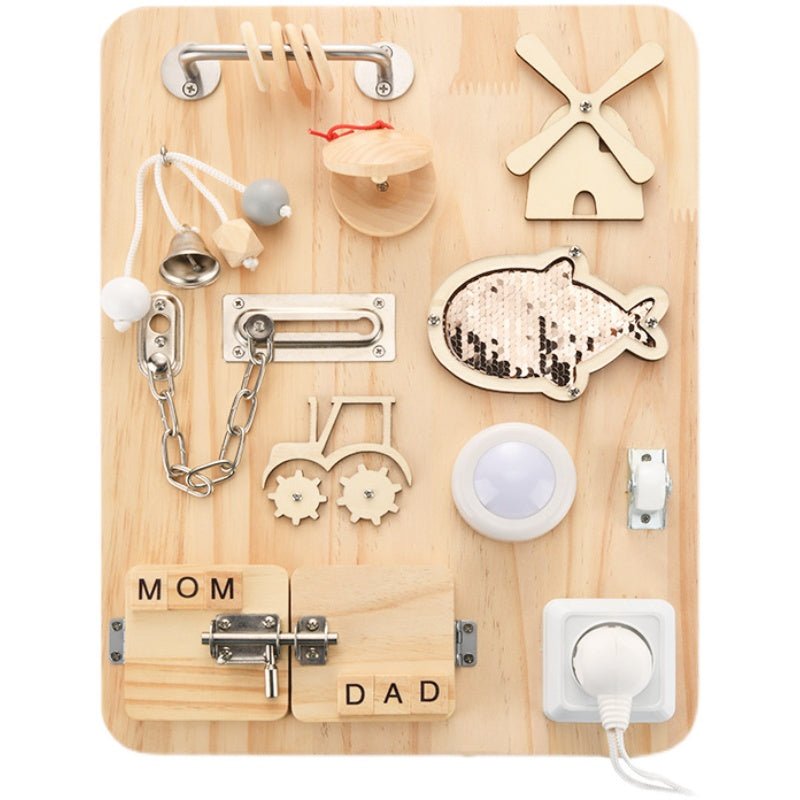 Jouets d'Éveil DIY en Bois pour Bébés, adaptées à 18 mois à 3 ans, mixte, 2 tailles - IVOIRART.COM