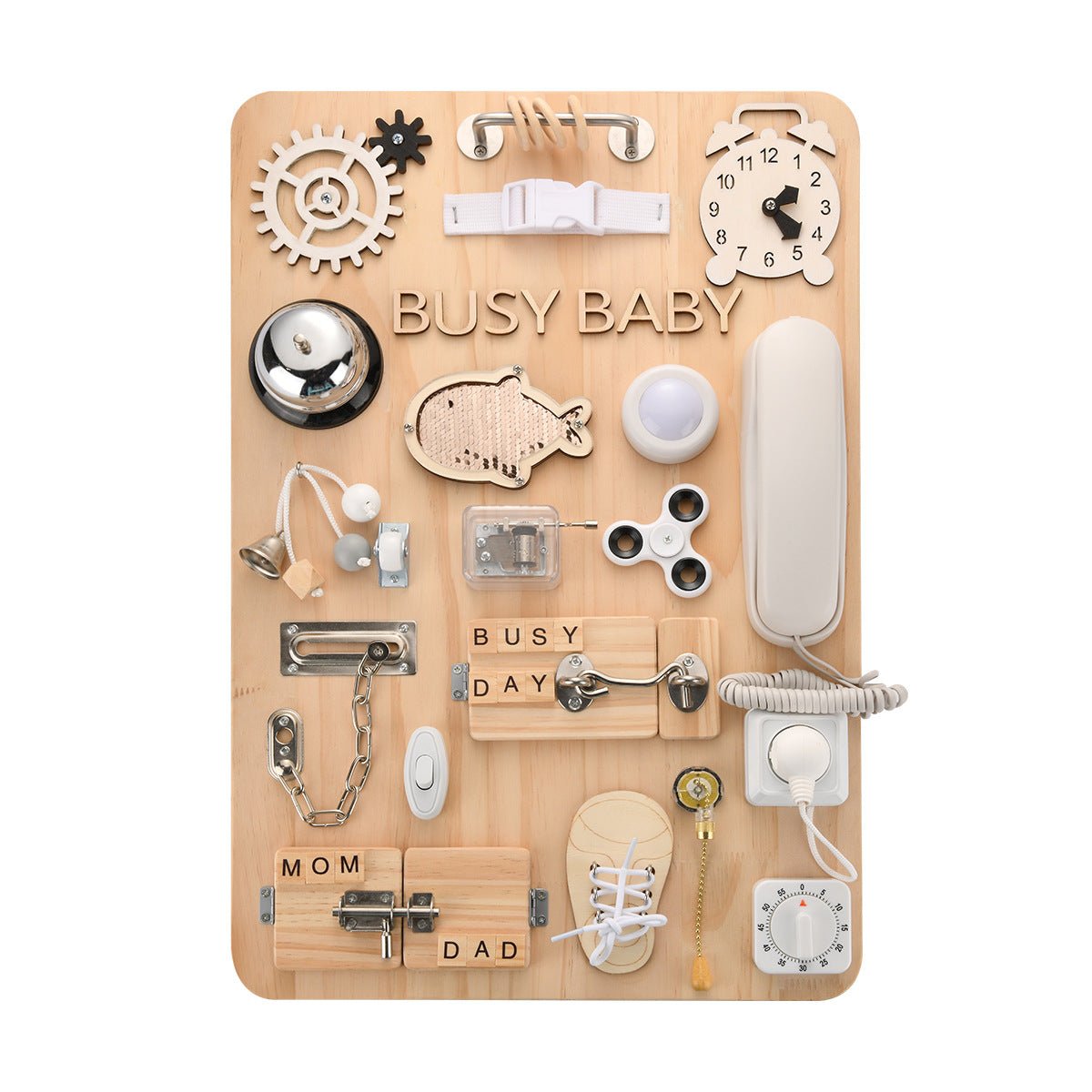 Jouets d'Éveil DIY en Bois pour Bébés, adaptées à 18 mois à 3 ans, mixte, 2 tailles - IVOIRART.COM