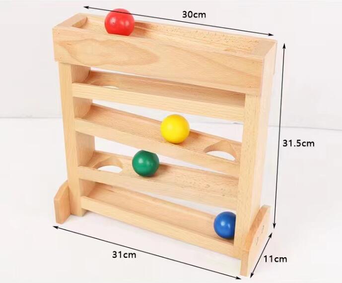 Jouets éducatifs en bois pour la petite enfance avec dispositif de suivi visuel - IVOIRART.COM