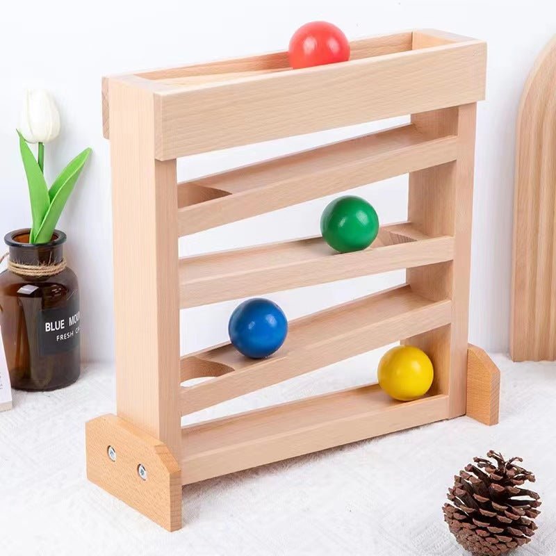 Jouets éducatifs en bois pour la petite enfance avec dispositif de suivi visuel - IVOIRART.COM